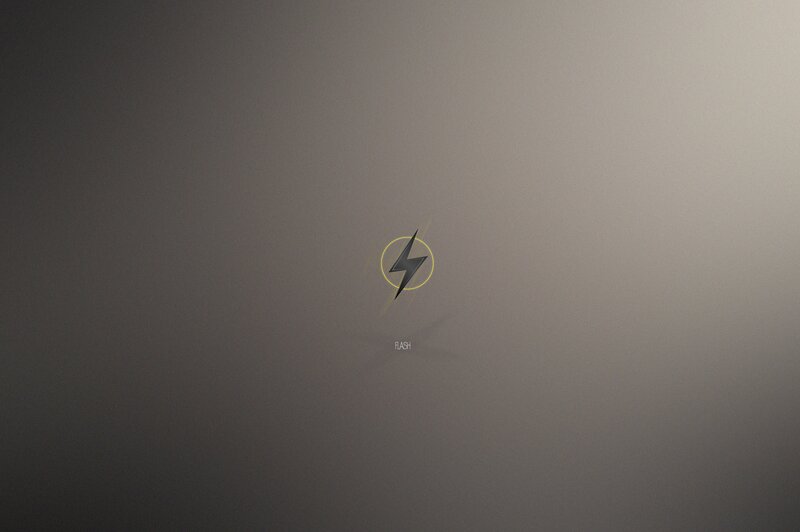 Flash Logo on Screen
