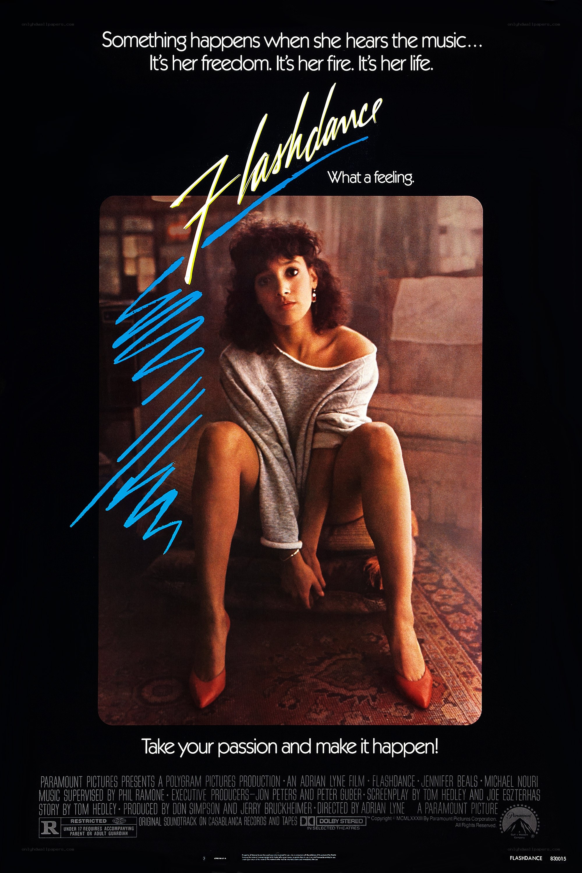 Flashdance movie poster