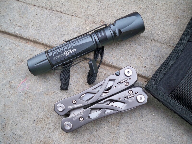 Flashlight and Multitool