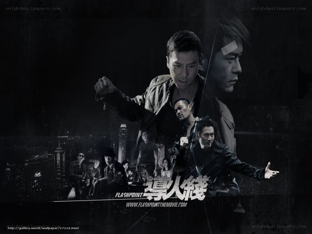 Flashpoint movie poster collage