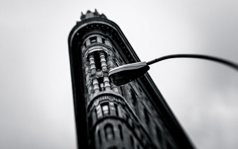 Flatiron Building from below