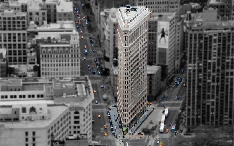 Flatiron Building in New York City