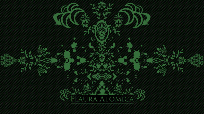 Flaura Atomica logo design