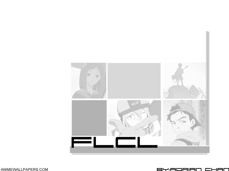 FLCL anime collage wallpaper