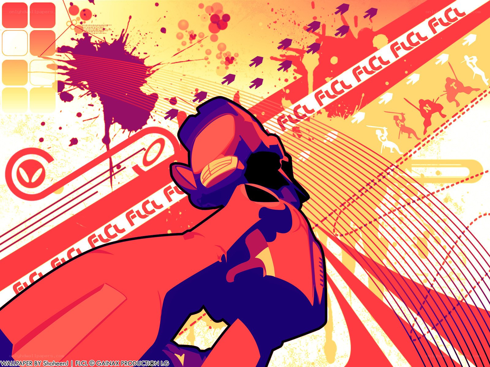 FLCL character artwork