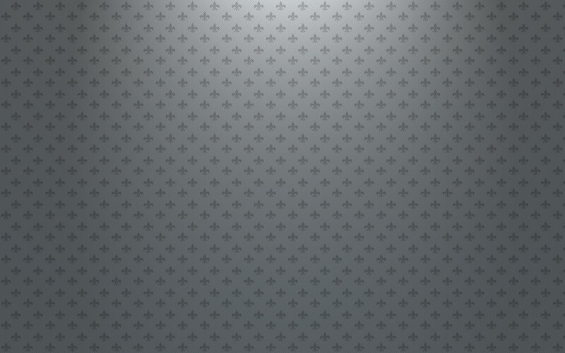Fleur-de-lis Pattern — Gray, Neutral