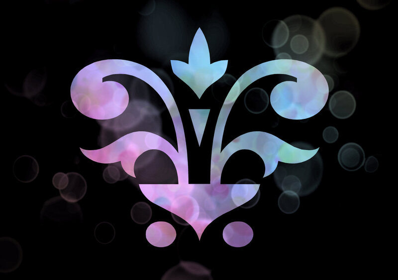 Fleur-de-lis Symbol — Purple