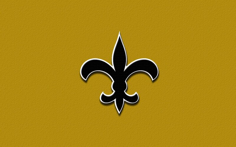 Fleur-de-lis Symbol — Yellow