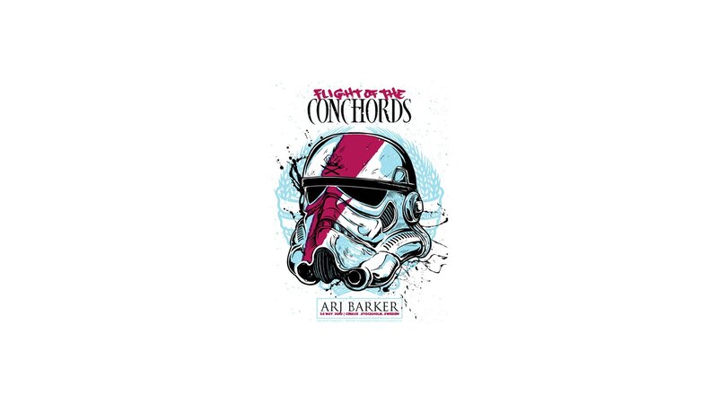 Flight of the Conchords concert poster