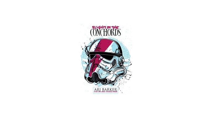Flight of the Conchords concert poster