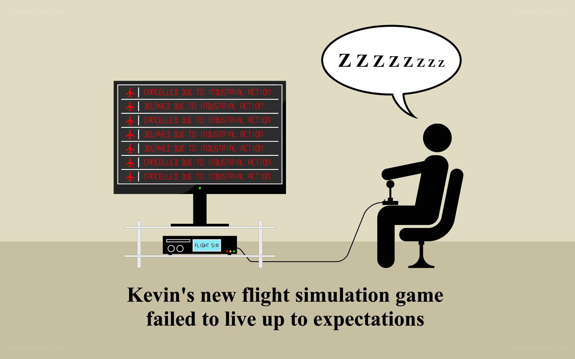 Flight sim game disappointment