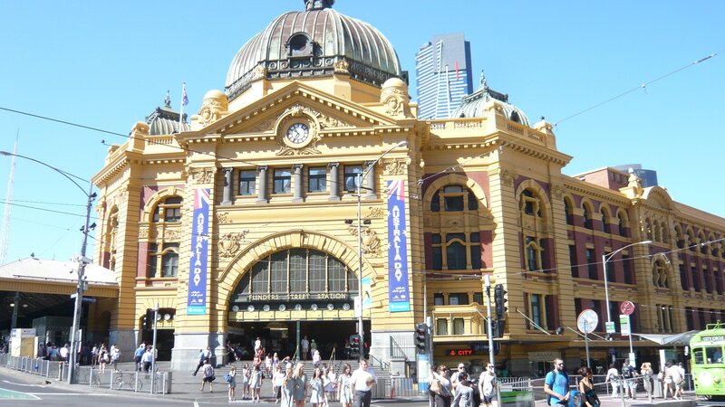 Flinders Street Station — Yellow
