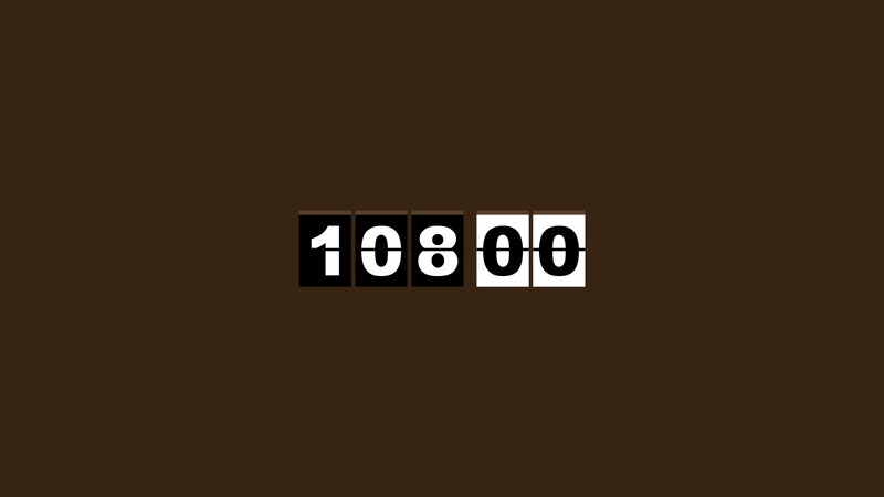 Flip Clock Display