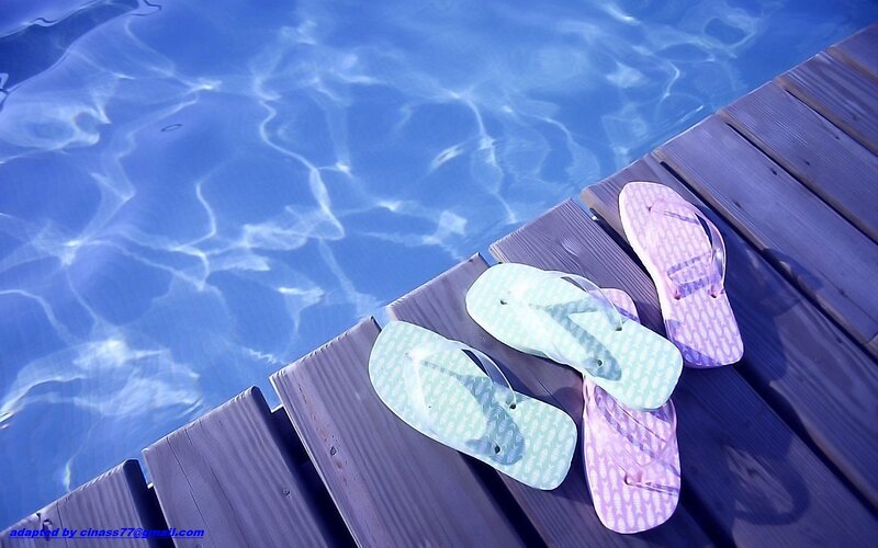 Flip-flops on Dock