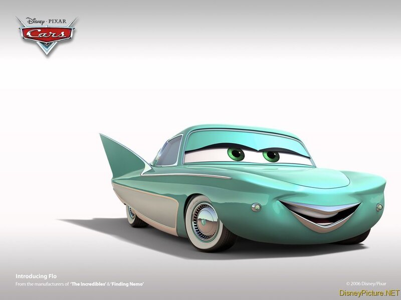 Flo from Cars