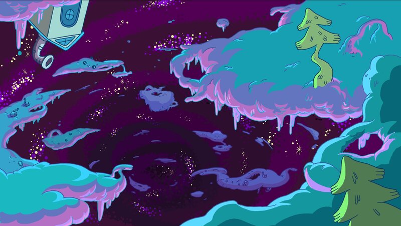 Floating Alien Landscape