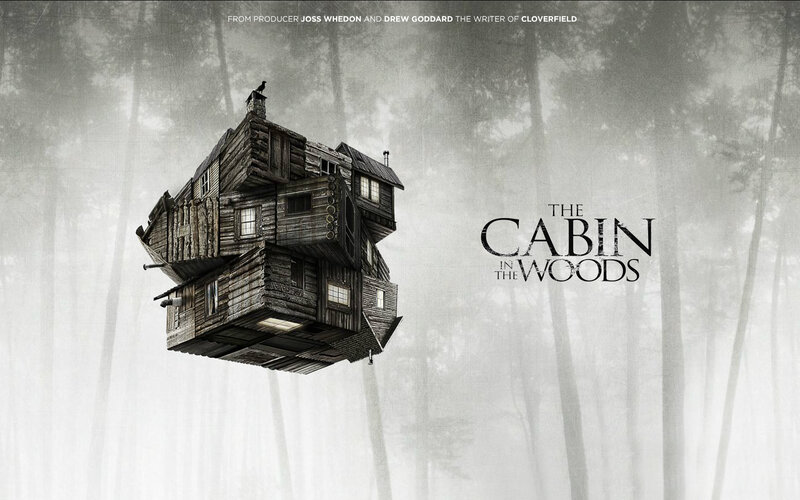 Floating Cabin in Woods