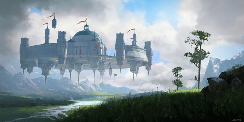 Floating Castle — Green
