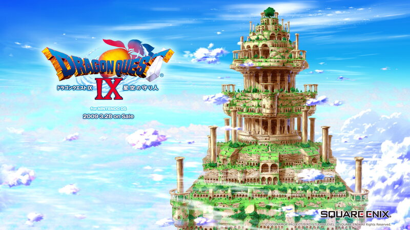 Floating Castle in Sky — Blue, Serene