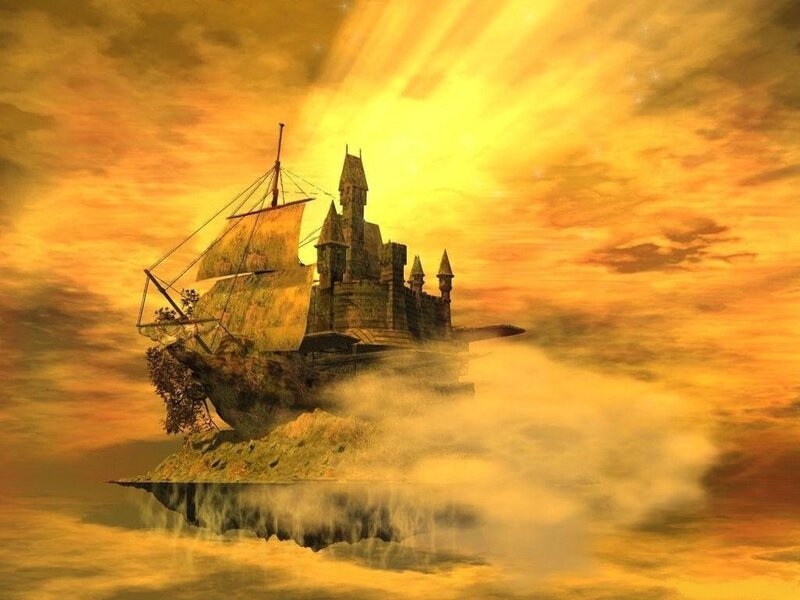 floating castle ship