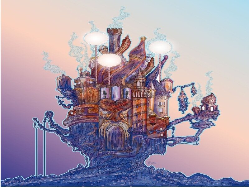 Floating Castle Structure