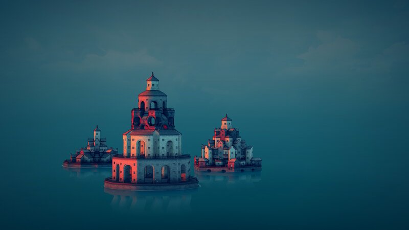 Floating Castle Structures