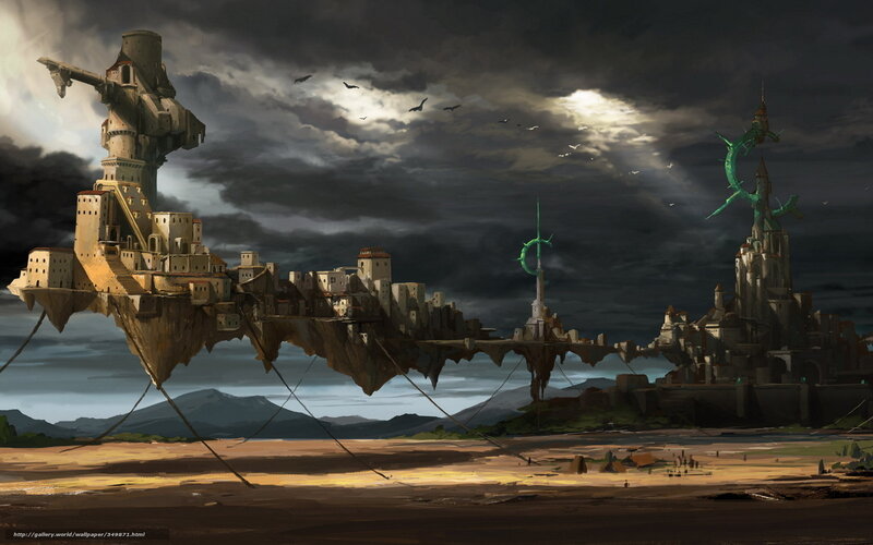Floating cities in a storm