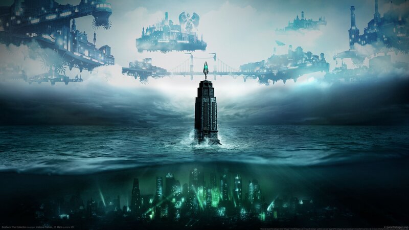 Floating City in Ocean