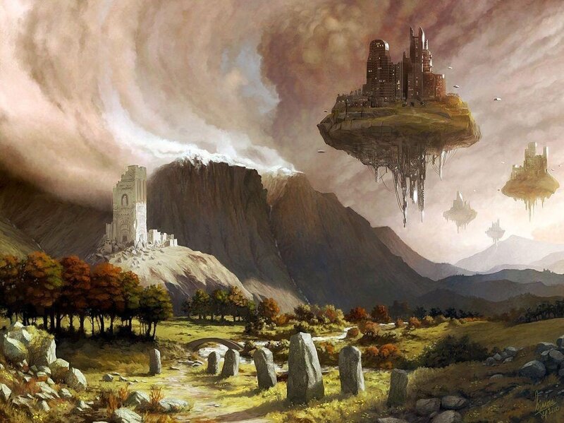 Floating City Landscape