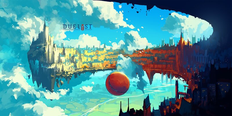 Floating Cityscape — Blue