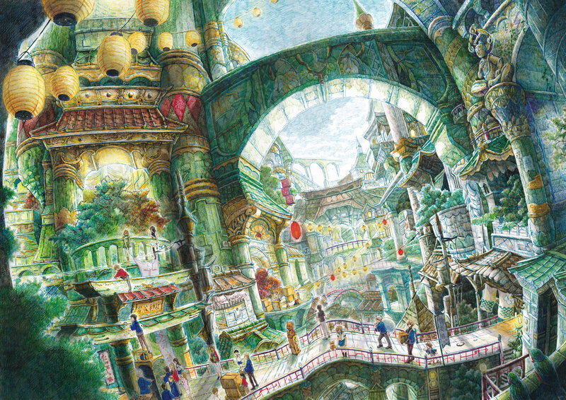 Floating Cityscape