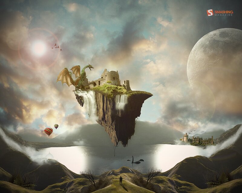 Floating Island Fantasy