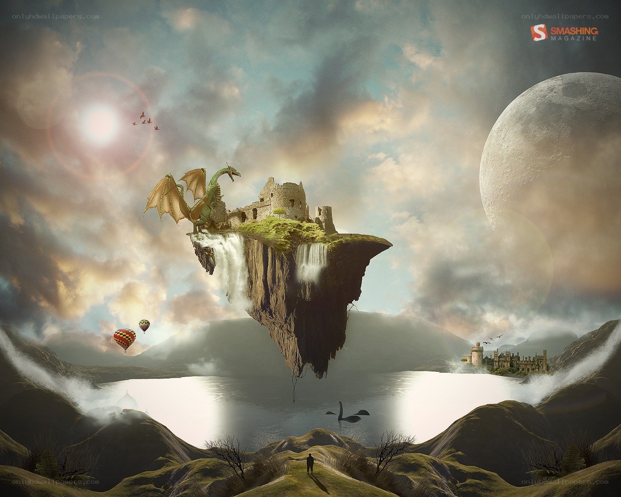 Floating Island Fantasy