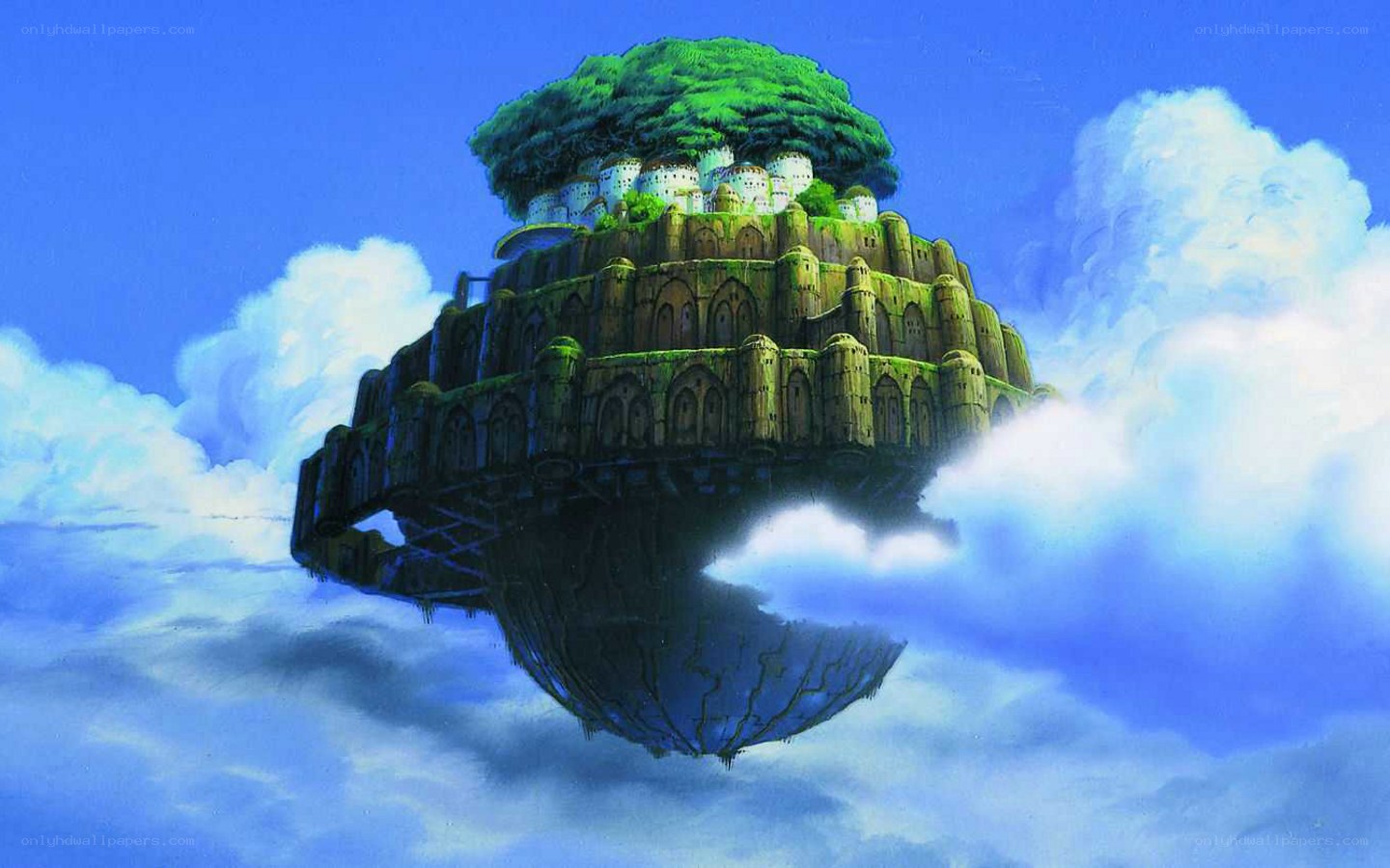 floating island in the sky