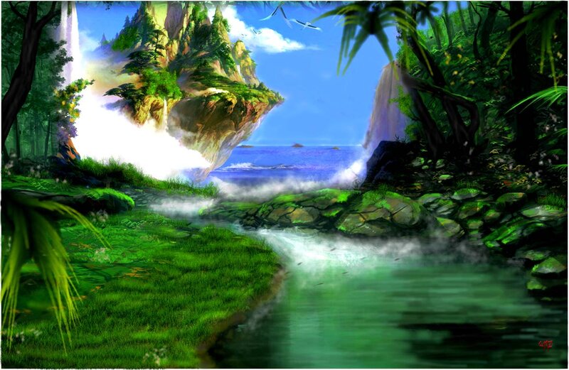 Floating Island Jungle