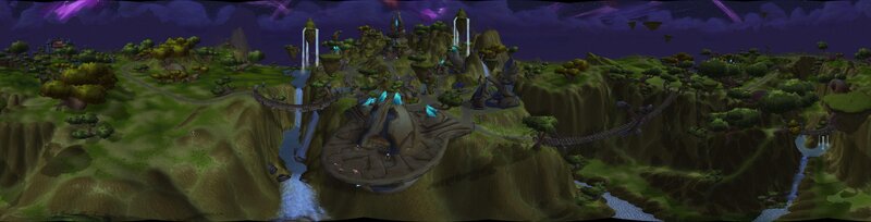 floating island landscape