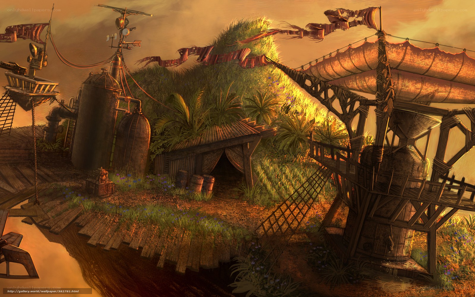 floating island settlement