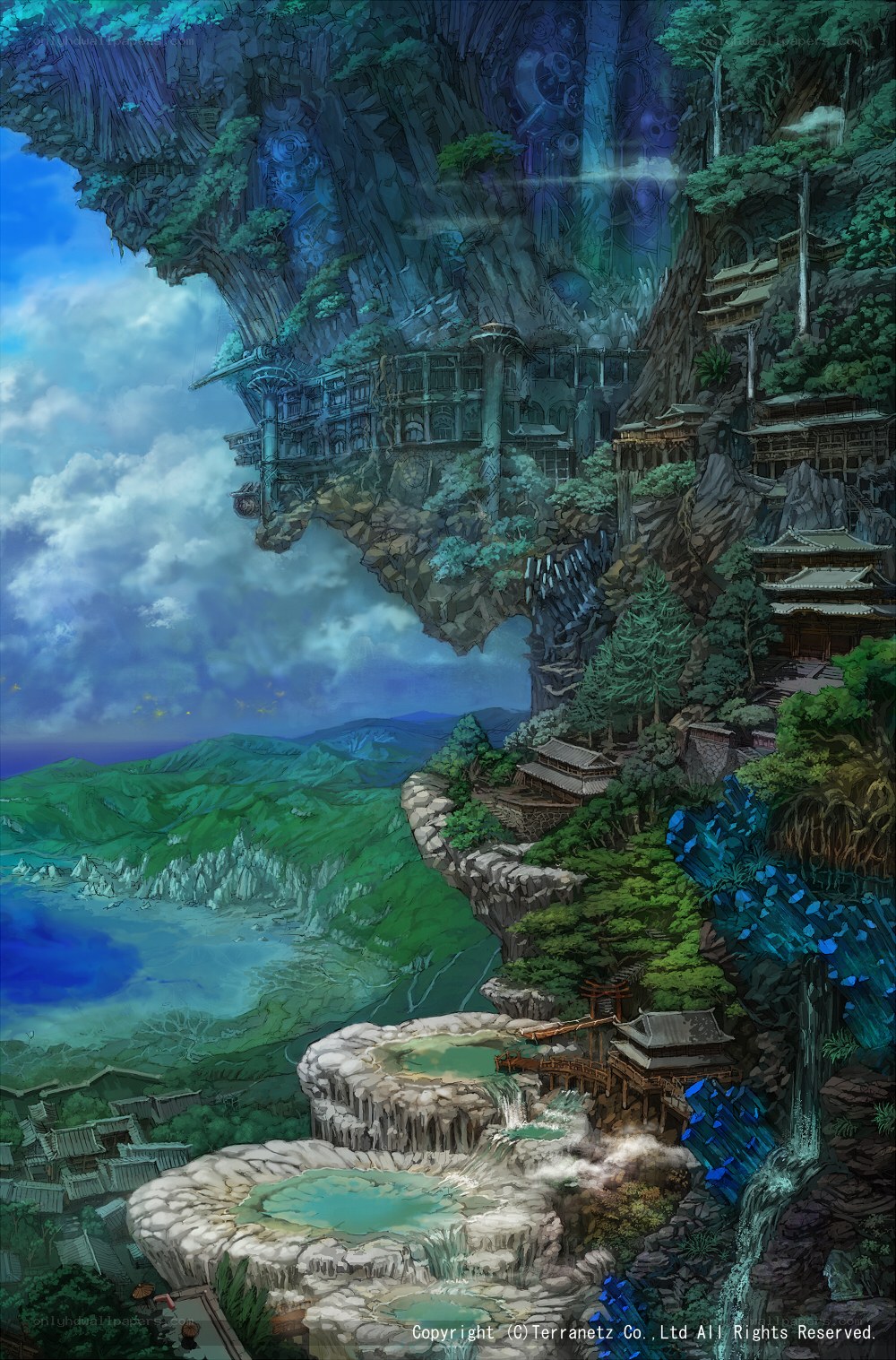 floating island village