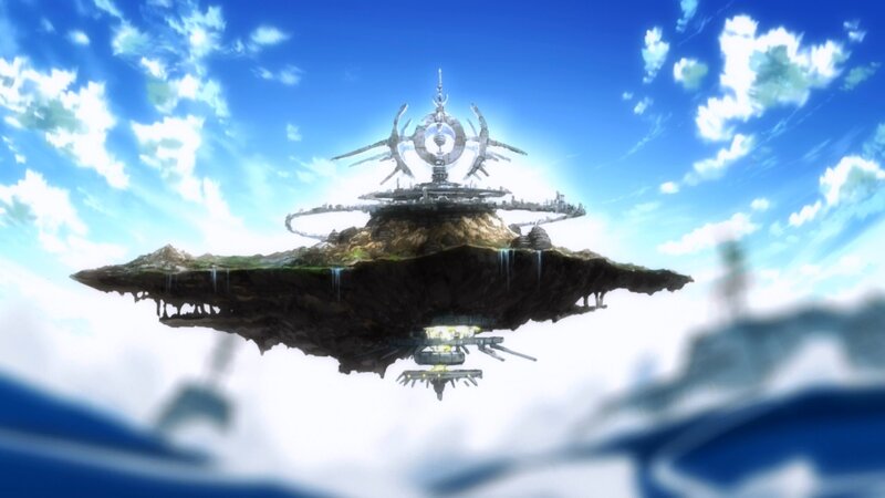 Floating Island with Structure