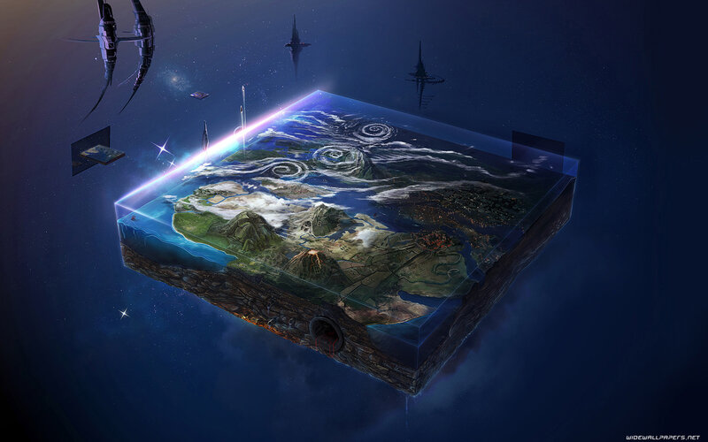 Floating Island World
