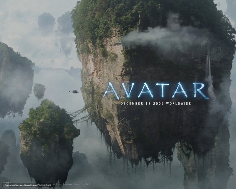 Floating Islands in Mist — Green
