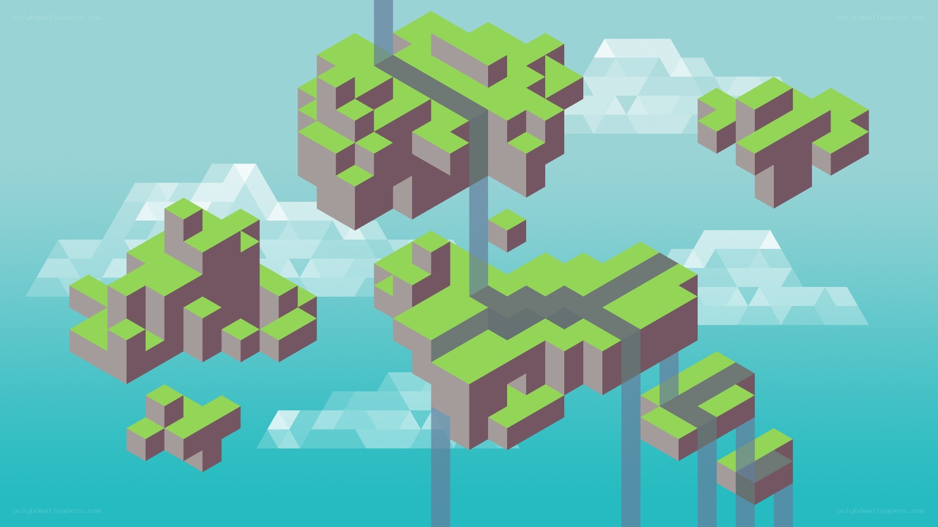 floating islands in sky