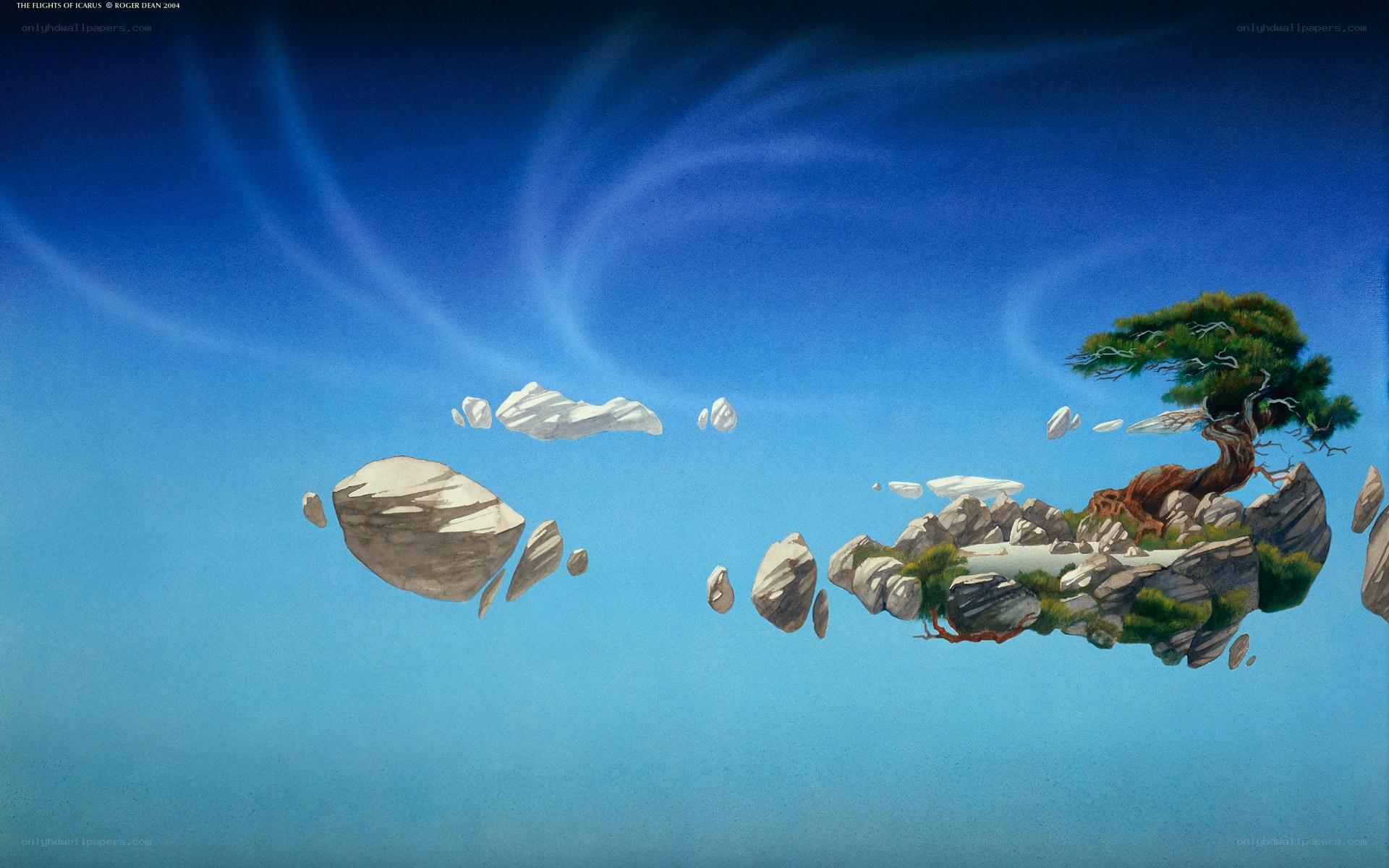 Floating Islands in the Sky