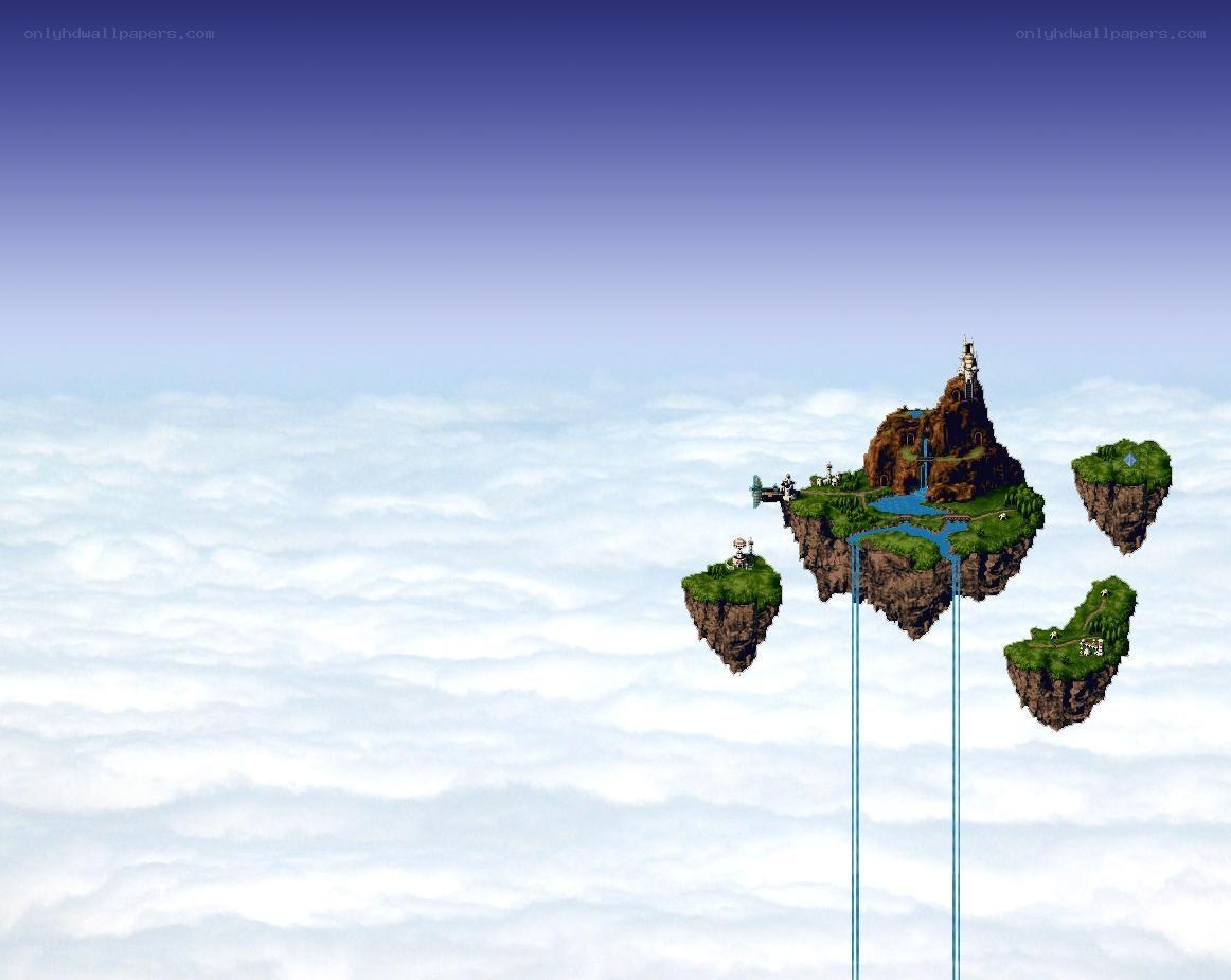 floating islands in the sky