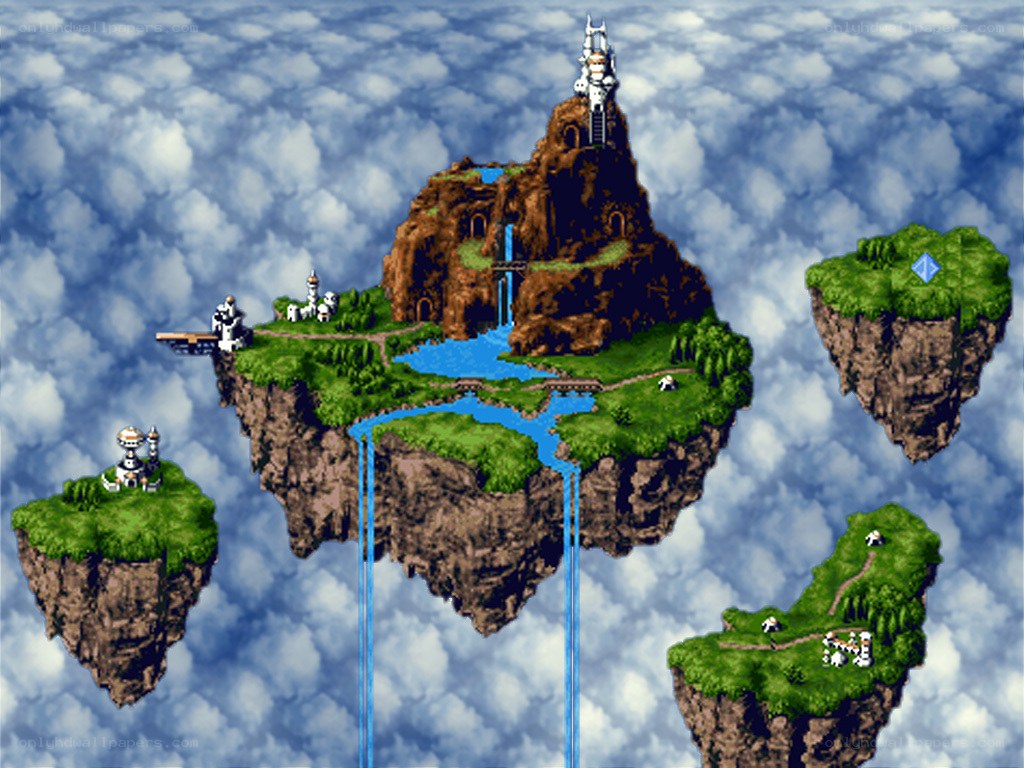 floating islands in the sky