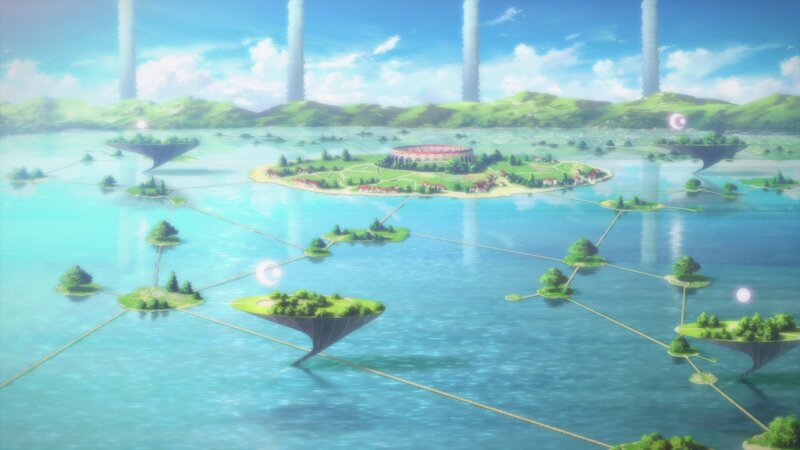 Floating Islands in Water