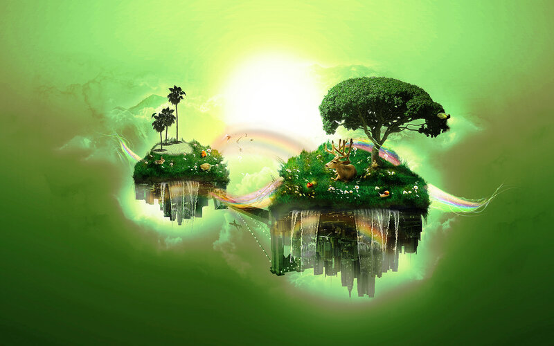floating islands of nature