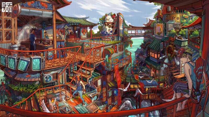 Floating Market Village