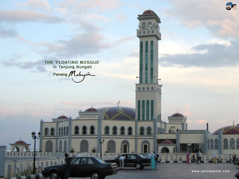 Floating Mosque in Penang