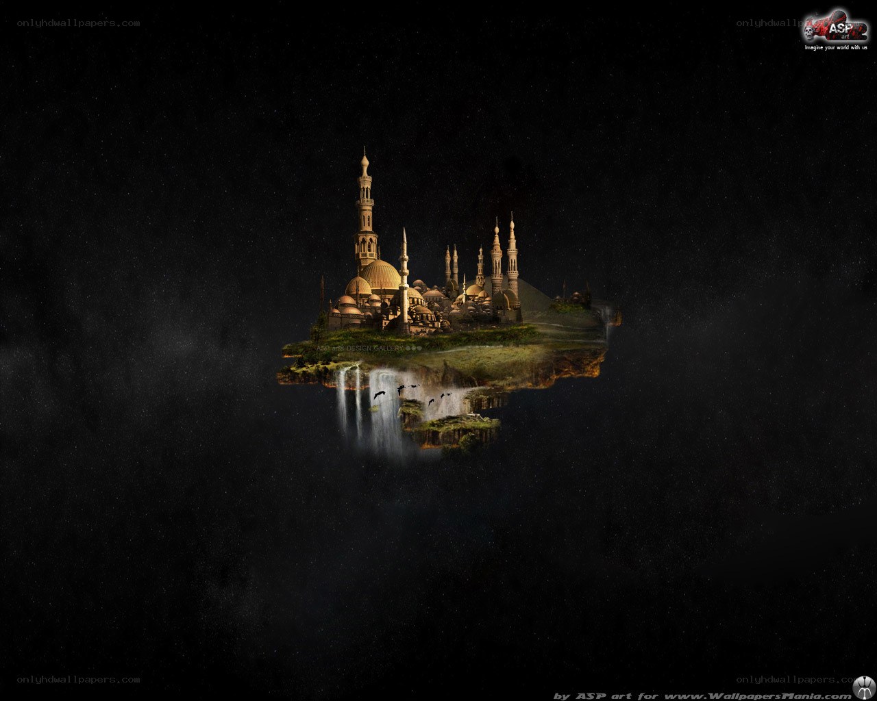 floating mosque island